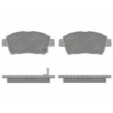SP 656 PR SCT Комплект тормозных колодок, дисковый тормоз