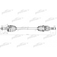 PDS5530 PATRON Приводной вал