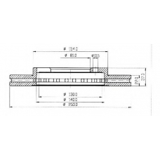 BDC3808 QUINTON HAZELL Тормозной диск