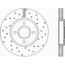 BDRS1177.25 OPEN PARTS Тормозной диск