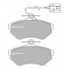 LVXL538 MOTAQUIP Комплект тормозных колодок, дисковый тормоз
