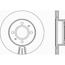 BDR2056.20 OPEN PARTS Тормозной диск