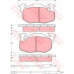 GTD1115 TRW Комплект тормозов, дисковый тормозной механизм