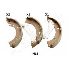 55-0H-H18 Ashika Комплект тормозных колодок