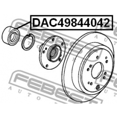 DAC49844042 FEBEST Подшипник ступицы колеса