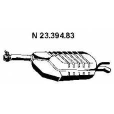 23.394.83 EBERSPACHER Глушитель выхлопных газов конечный