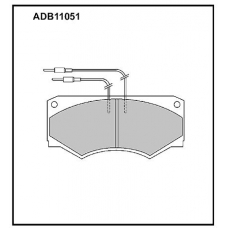 ADB11051 Allied Nippon Тормозные колодки