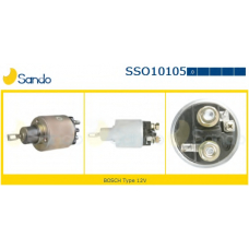 SSO10105.0 SANDO Тяговое реле, стартер