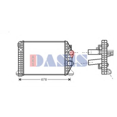 137000N AKS DASIS Интеркулер