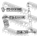 TD-SXA10R FEBEST Амортизатор