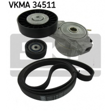 VKMA 34511 SKF Поликлиновой ременный комплект