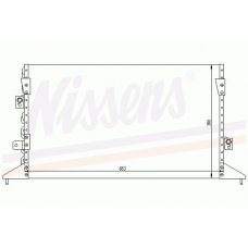 94026 NISSENS Конденсатор, кондиционер