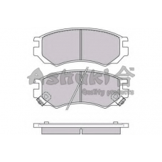 N009-41J ASHUKI Комплект тормозных колодок, дисковый тормоз