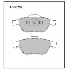 ADB0739 Allied Nippon Тормозные колодки