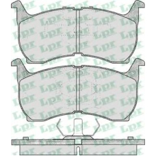 05P368 LPR Комплект тормозных колодок, дисковый тормоз