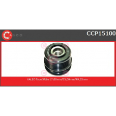 CCP15100 CASCO Ременный шкив, генератор