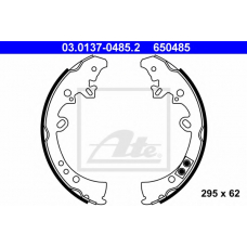 03.0137-0485.2 ATE Комплект тормозных колодок