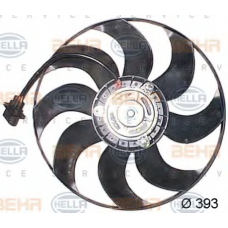 8EW 351 043-561 HELLA Вентилятор, охлаждение двигателя