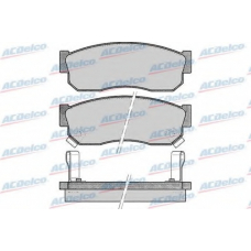 AC058515D AC Delco Комплект тормозных колодок, дисковый тормоз