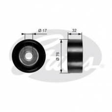 T36253 GATES Паразитный / ведущий ролик, поликлиновой ремень