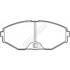 FBP1643 FIRST LINE Комплект тормозных колодок, дисковый тормоз