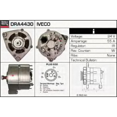 DRA4430 DELCO REMY Генератор