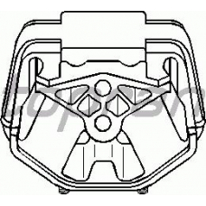 201 366 TOPRAN Подвеска, двигатель