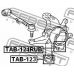 TAB-124RUB FEBEST Втулка, рычаг колесной подвески