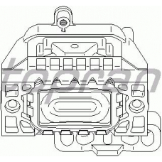 111 899 TOPRAN Подвеска, двигатель