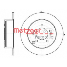 61293.00 METZGER Тормозной диск