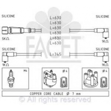 4.7156 FACET Ккомплект проводов зажигания