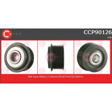 CCP90126 CASCO Ременный шкив, генератор