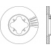 BDA1222.20 OPEN PARTS Тормозной диск