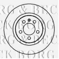 BBD5040 BORG & BECK Тормозной диск