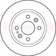 561872B BENDIX Тормозной диск