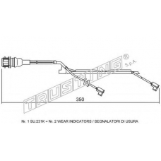 SU.231K TRUSTING Сигнализатор, износ тормозных колодок