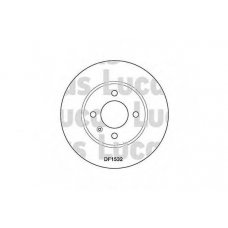 DF1532 TRW Тормозной диск
