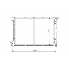 QER1410 QH Benelux Радиатор, охлаждение двигателя