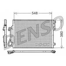 DCN23008 DENSO Конденсатор, кондиционер