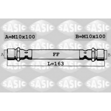 SBH6384 SASIC Тормозной шланг