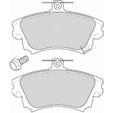 FD6857N NECTO Комплект тормозных колодок, дисковый тормоз