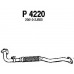 P4220 FENNO Труба выхлопного газа