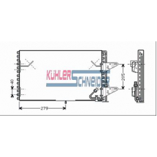 1419601 KUHLER SCHNEIDER Конденсатор, кондиционер