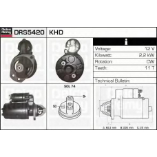 DRS5420 DELCO REMY Стартер
