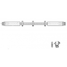 FHY2934 FERODO Тормозной шланг