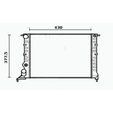 RM0227 EQUAL QUALITY Радиатор, охлаждение двигателя