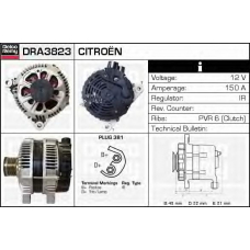DRA3823 DELCO REMY Генератор