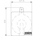 2000501 TEXTAR Комплект тормозных колодок, дисковый тормоз