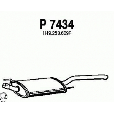 P7434 FENNO Глушитель выхлопных газов конечный