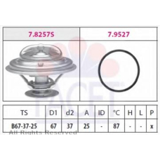 7.8257 FACET Термостат, охлаждающая жидкость